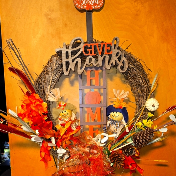 Fall Wreath - Picture 2 of 3